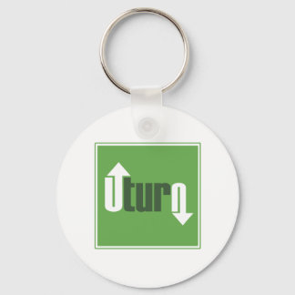 U-Turn Keychain
