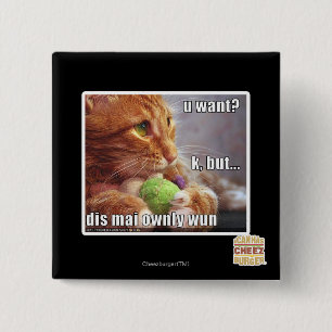 U want? 2 inch square button