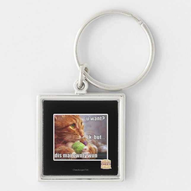 U want? keychain (Front)