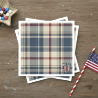 UA 250 American Plaid Shield Motif ID1301