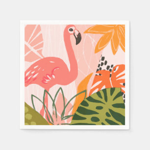 UA Jungle Flamingo II Napkin