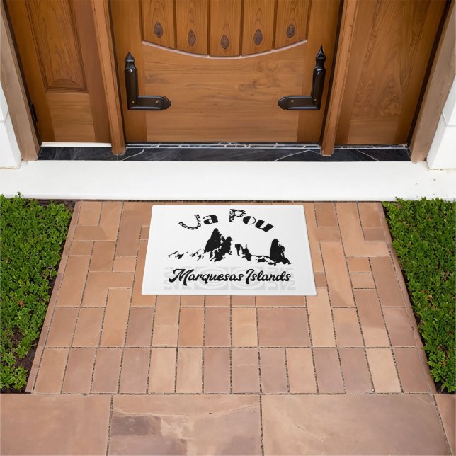 UA POU (Black) Doormat (Outdoor)