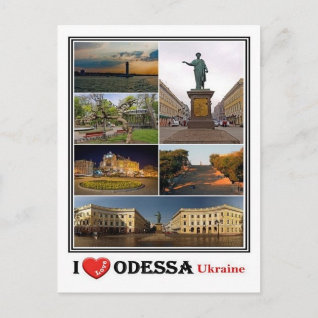 UA Ukraine - Odessa - Postcard (Front)