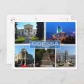 UA Ukraine - Odessa - Postcard (Front/Back)