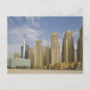 UAE, Dubai, Marina. Jumeirah Beach Residence Postcard