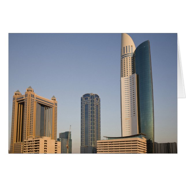 UAE, Dubai. Park Place Tower and other (Front Horizontal)