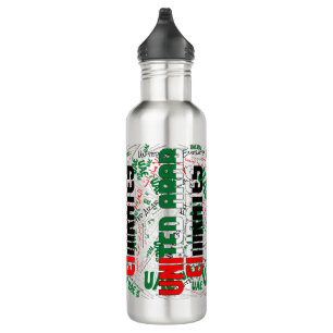 UAE Flag Gorgeous Patriotic 710 Ml Water Bottle