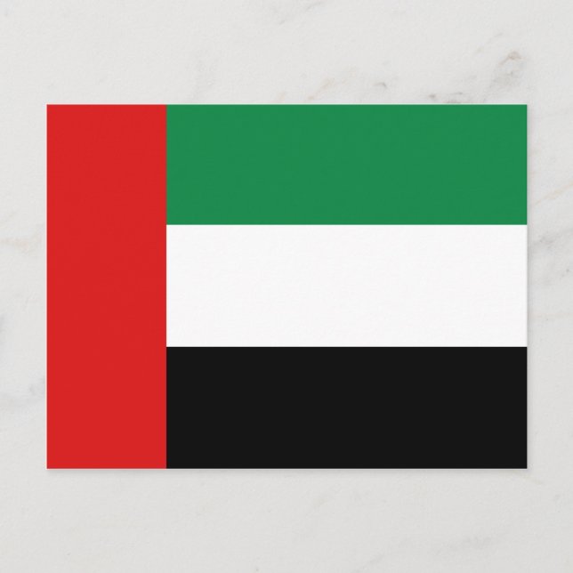 UAE Flag Postcard (Front)