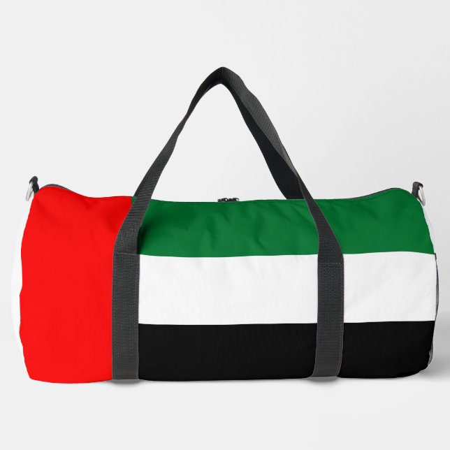 UAE Flag United Arab Emirates Duffle Bag (Front)
