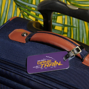 UAlbany Dane Train Logo Luggage Tag