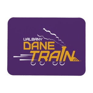 UAlbany Dane Train Logo Magnet