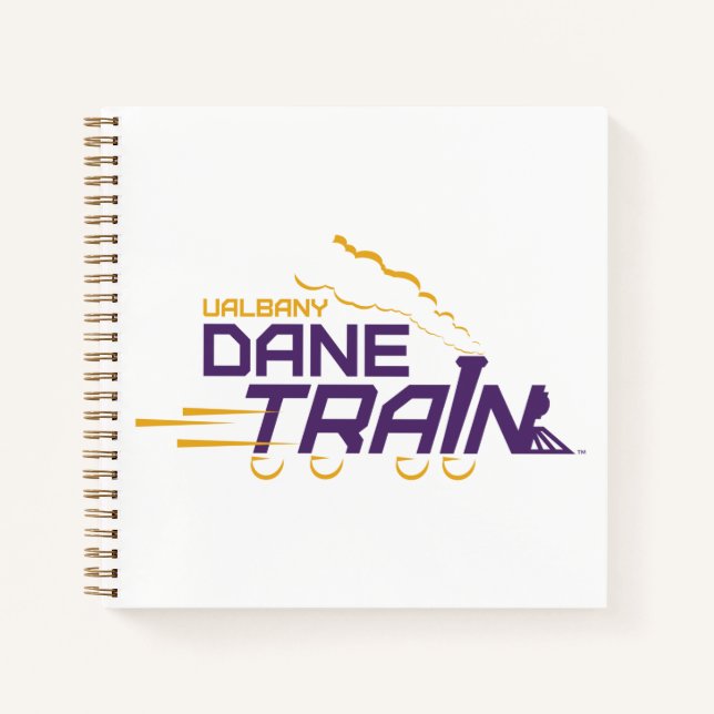 UAlbany Dane Train Logo Notebook (Front)