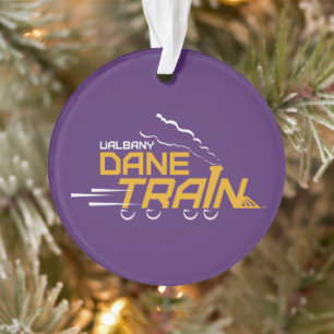 UAlbany Dane Train Logo Ornament
