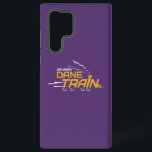 UAlbany Dane Train Logo Samsung Galaxy Case<br><div class="desc">The UAlbany Dane Train logo features bold, angular typography with the words "Dane Train" in large, purple capital letters. Above it, "UAlbany" is written in a smaller, golden font. The design incorporates the silhouette of a train, with smoke billowing from the smokestack. The train's wheels are represented in gold, giving...</div>