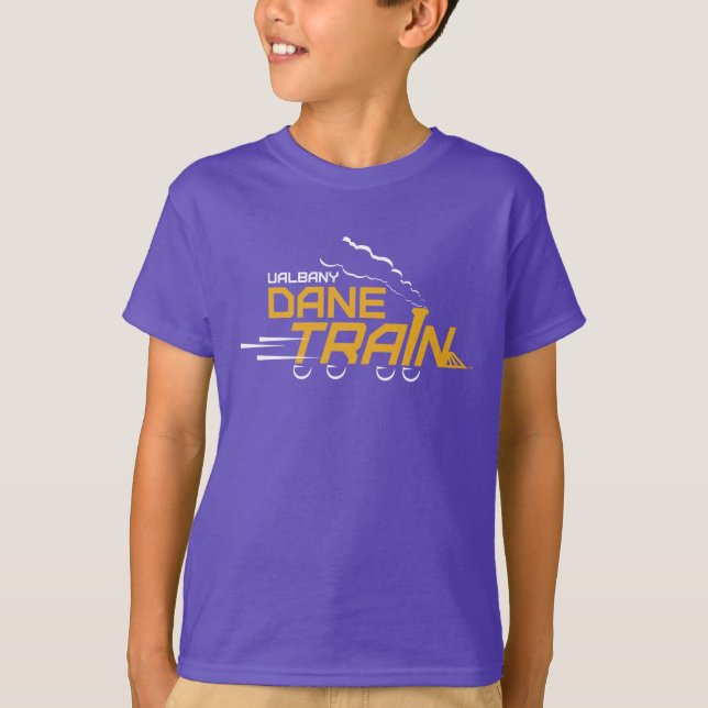 UAlbany Dane Train Logo T-Shirt (Front)
