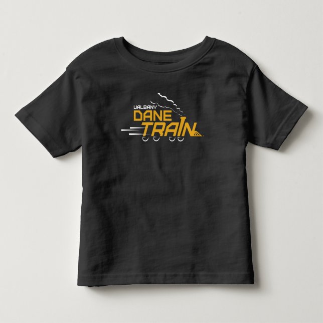 UAlbany Dane Train Logo Toddler T-shirt (Front)
