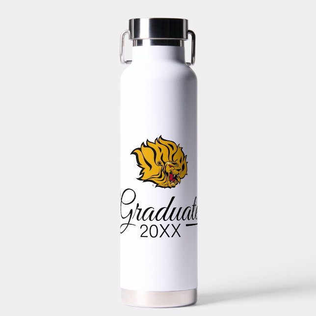 UAPB Golden Lions Graduate Water Bottle (Front)