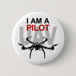 UAV Quadpilot Quadcopter Pilot 2 Inch Round Button
