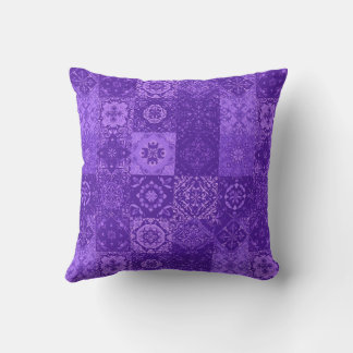 Ube Halaya Purple Throw Pillow