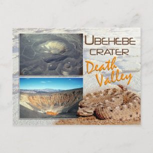 Ubehebe Crater, Death Valley National Park, CA Postcard