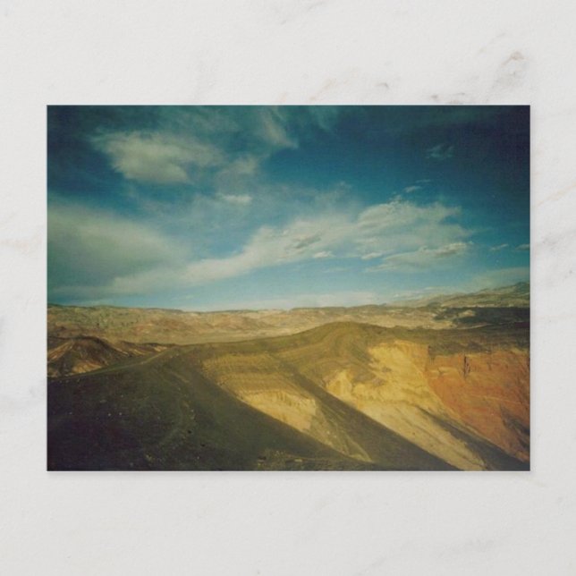 Ubehebe Crater- Death Valley Postcard (Front)