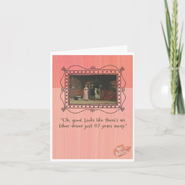 UBER DRIVER ANNIVERSARY CARD (Front)