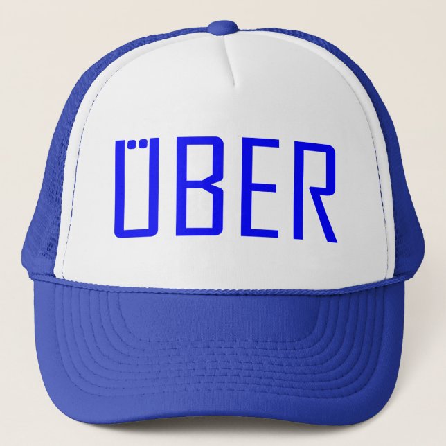 UBER GEAR BY EKLEKTIX TRUCKER HAT (Front)