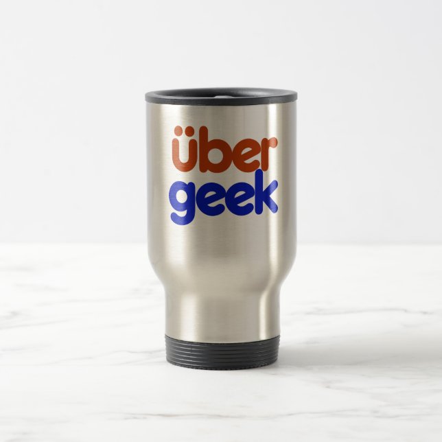Uber Geek Travel Mug (Center)