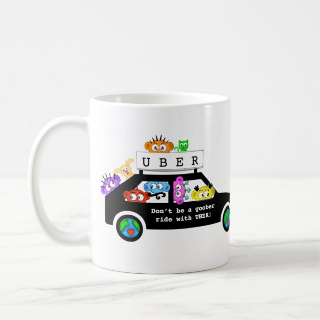 UBER Mug #UBER (Left)