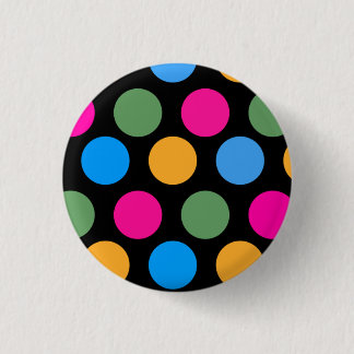 Uber Polka 1 Inch Round Button