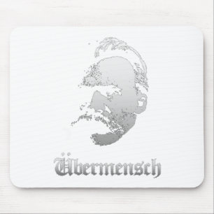 Ubermensch – Friedrich Nietzsche Best German Philo Mouse Pad