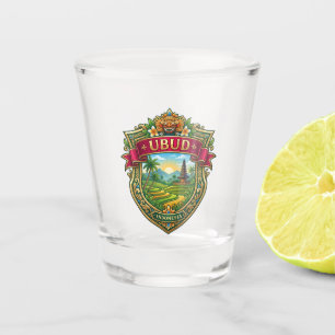 Ubud Indonesia Shot Glass