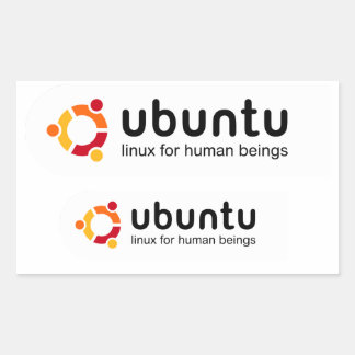 Ubuntu adhesive - Linux will be human beings Sticker