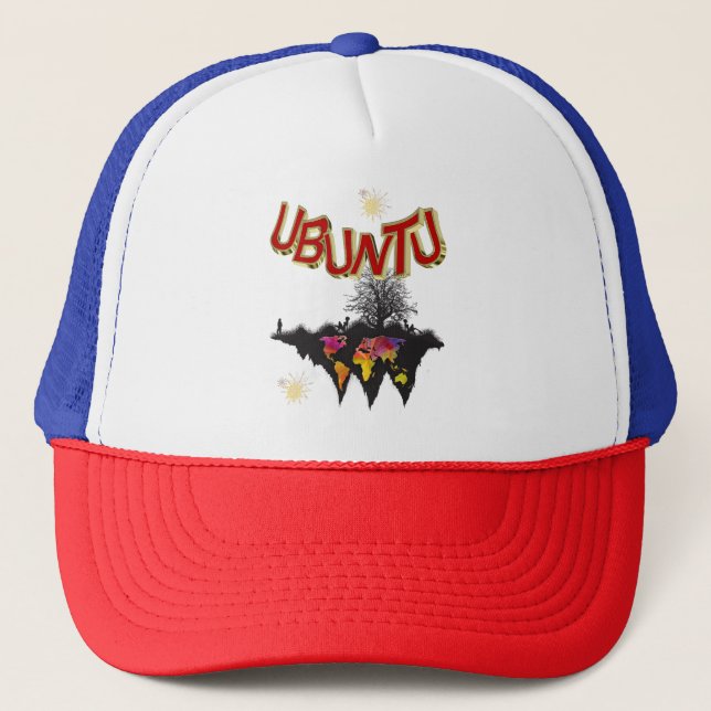 Ubuntu Trucker Hat (Front)