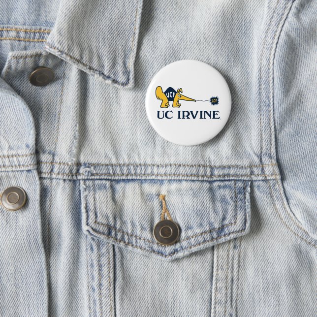 UC Irvine | UCI Anteaters Zot! 2 Inch Round Button (In Situ)