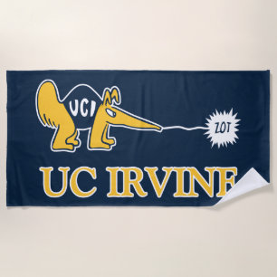 UC Irvine   UCI Anteaters Zot! Beach Towel