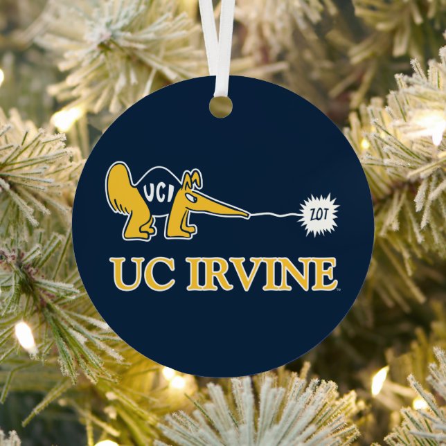 UC Irvine | UCI Anteaters Zot! Metal Ornament (Insitu)