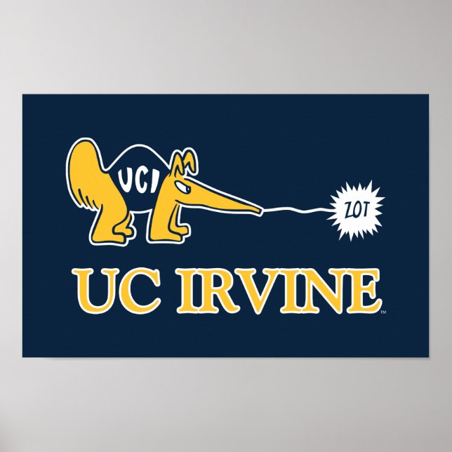UC Irvine | UCI Anteaters Zot! Poster (Front)