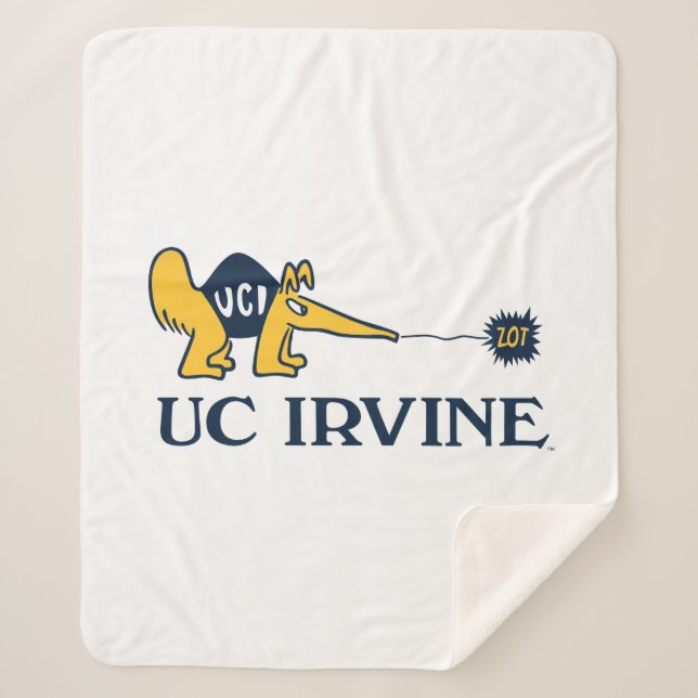 UC Irvine | UCI Anteaters Zot! Sherpa Blanket (Front)