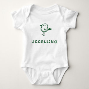 uccellino baby bodysuit