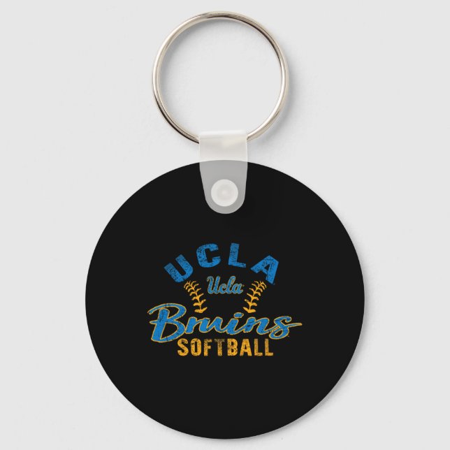 Ucla Bruins Softll Vintage Officially Licensed  Keychain (Front)