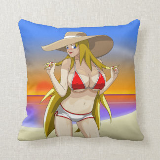 Ucogi Summer Throw Pillow