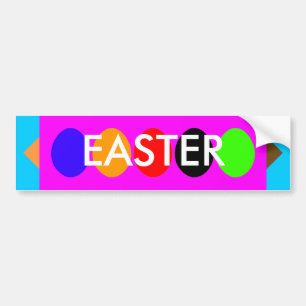 !UCreate Happy Easter Bumper Sticker