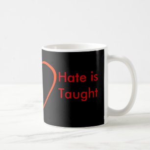 !   UCreate Hate is Taught Coffee Mug