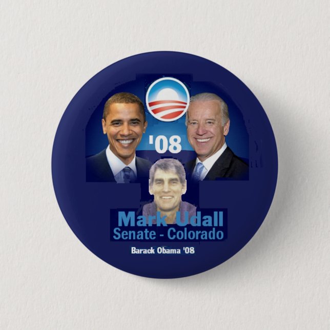 UDALL COLORADO Button (Front)