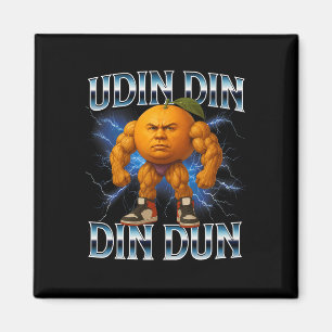 Udin Din Din Dun Funny Italian Brainrot Meme Bodyb Magnet
