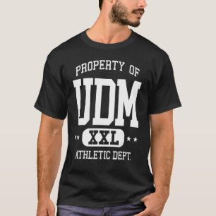 UDM Retro Athletic Property Dept T-Shirt