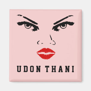 Udon Thani, Thailand Woman Magnet