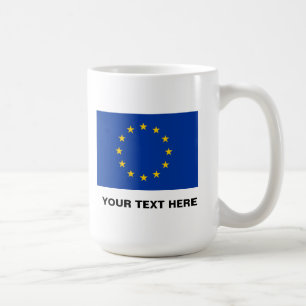 UE l'Europe de la tasse de café de drapeau d'Unio
