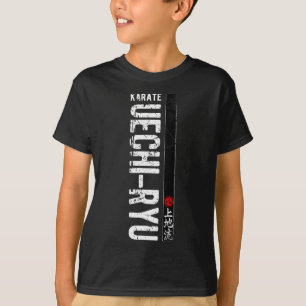 Uechi Ryu Karate Do Martial Arts Japan Belt Retro  T-Shirt